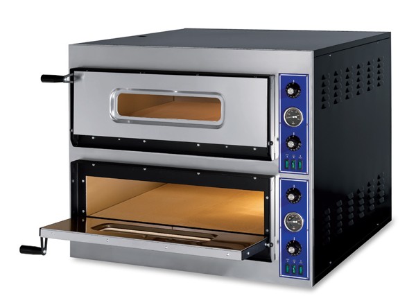 Φούρνος Πίτσας Ηλεκτρικός 12 Πίτσες Ø33 εκ. E-START 6+6 GGF Ιταλίας